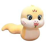 ヘビ ぬいぐるみ 干支 巳 ぬいぐるみ ふわふわ 癒し 可愛い 蛇 ぬいぐるみ 柔らかい 巳年 動物 ぬいぐるみ かわいい おもちゃ お正月 プレゼント (可愛いへびぬいぐるみB)