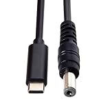 chenyang Type C USB-C 入力 - 長方形 5.5x2.1mm ケーブルコード ノートパソコン用 1.8M