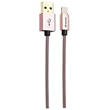 三菱化学メディア ライトニングケーブル MFI認証・強靭・高耐久 ローズピンク