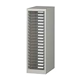 日本製 レターケース 保管庫 A4判縦 浅型20段 アルプススチール A-120