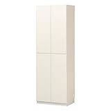 白井産業【SHIRAI】壁面収納 スライド本棚 キャビネット ボトルラック付 扉付 ポルターレ ホワイト 白 幅60cm 【2梱包】 POR-1860SLWH