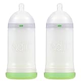 Adiri NxGen Stage 2 Nurser (6-9 M) 9.5oz (281mL) - 2 Pack, White by Adiri
