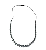 Teething Bling Grey Graduates Teether Necklace by Teething Bling [並行輸入品]