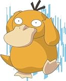 13cm Psyduck Go Pokemon Repositionable Peel Self Stick Vinyl Wall Decal Sticker Art Home Decor Kids 