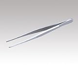 2-527-04ＮＯ．１無鈎ピンセット直型２３０ｍｍ