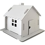 HOWAY ダンボールミニチュアハウス ドールハウス ぬいぐるみハウス 知育 手作り 女の子 子供 組立式 小学生 低学年 HO 0140-259