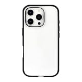 グルマンディーズ IIIIfit Clear iPhone16 Pro 対応 ケース ブラック IFT-174BK