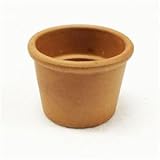【24個入】イタリア製テラコッタ鉢(植木鉢/プランター) シリンダーポット φ8cm 穴無し 〔ガーデニング用品/園芸〕