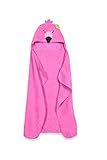 Carters Hooded Flamingo Towel by Triboro