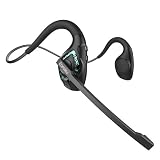 【新装発売通話専用G2】 Bluetooth ヘッドセット Earaku(イアラク) 2026版 マイク付き 通話専用 耳を塞がない 日本語音声ガイド ワイヤレス イヤホン ブルートゥース ENCノイズキャンセリング オープンイヤー Bluetooth 5.3 軽量 約28g 両耳 耳掛け式 無線 【枠グリーン】