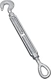 Stanley Nationalハードウェア3272bc 5 / 8 " x 9 "亜鉛メッキフック/ Eyeターンバックル