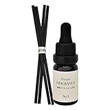 プルプラ フレグランス アロマオイル リードディフューザー 芳香剤 スティック付き 高級ホテルのような香り (hotel No.3, 10ml)