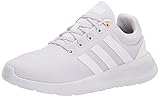 adidas レディース ライトレーサー CLN 2.0 ランニングシューズ, ホワイト/ホワイト/アシッドオレンジ, 9