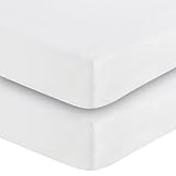 Sateen Crib Sheet 2 Pack - White by Babies R Us [並行輸入品]