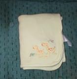 Koala Baby Cotton Thermal Blanket - Yellow Giraffe by Geoffrey