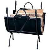 Woodeze 5uw-1866デラックスWiログホルダーwith Carrier