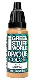 グリーンスタッフワールド オペークカラー ライトタン 17ml 模型用塗料 GSWC-4118
