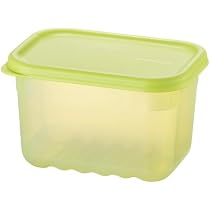 Amazon｜ベストコ 保存容器 640ml 鮮度保持 長方形 グリーン ロック