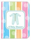 Baby Shower Clothes Line Invitation Cards - by Creative Party