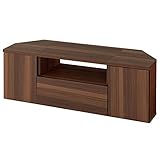 ぼん家具 【完成品】 テレビ台 コーナー ローボード コーナーテレビ台 幅120cm 最大46型 テレビボード 引き出し付き 収納 ウォールナット