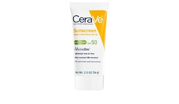 cerave sunscreen face lotion