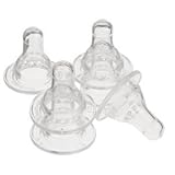 Gerber First Essential Silicone BPA Free Nipples, Medium Flow, 6 Pack (Discontinued by Manufacturer)