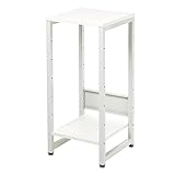 イーサプライ 電話台 高さ75cm2段W350×D350×H750mm EEX-PRJS01