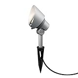 タカショー　ガーデンアップライト　ミオ　4.5W　フード　（LED色：電球色）　HBB-D19S　●73702400　【ローボルトライト】　【エクステリア照明 ライト】 シルバー