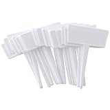 自然 園芸 T字ラベル 白 100枚 727715