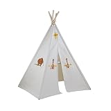 Dexton 6 ft. Hideaway Five Panel Teepee with Washable Markers [並行輸入品]