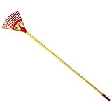 千吉 熊手 木柄 ポリプロピレン製小 SPR-1