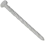 MAZE NAILS T447S-1 Double Hot Dipped Spiral Shank Pressure Treated Lumber Nail, 1-Pound 8D 2-1/2-Inc