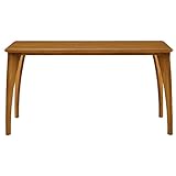 北欧調 木製ダイニングテーブル 150cm BOSCO+plus「Krone」クローネ /LB(PL800)