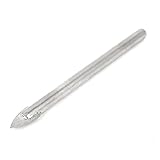 uxcell ガラスタイルドリルビット 金属 シルバートーン 6mm 1個入り
