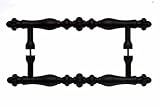 Top Knobs M813-8 Pair Somerset Melon Back to Back Door Pull by Top Knobs