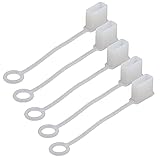 オーディオファン 端子保護カバー USB-A オス端子用 保護キャップ 自作 USB A 保護 カバー キャップ ダスト クリア 5点セット