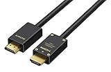ソニー プレミアムHDMIケーブル テレビ用 1.0m 4K 60P/4K HDR/Ultra HD対応 DLC-HX10XF