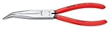 Knipex 3821200 Angled Long Nose Pliers without Cutter 8 Inch [並行輸入品]