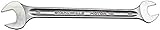 Stahlwille 10-13X17 Steel Double Open End Spanner, 13mm x 17mm Diameter, 205mm Length, 38mm Width [並