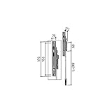 YKKAP メンテナンス部品 フランス落し (HH-2K-30281-249) DG：ダークグレイ *製品色・形状等仕様変更になる場合があります*