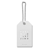 mon・o・tone ショップ風ストレージタグ　（ホワイト） 《ネコポス発送可 ※2個まで》