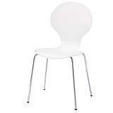 スタッキングチェア ホワイト 【4脚セット】