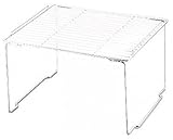 【パール金属】キッチンストレージ積み重ね棚(ワイド)「 H-7342 」【IT】(#9804456)パール金属 積み重ね棚 キッチンラック シンク上 シンク下 収納 ワイヤー アイアン