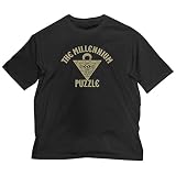 [コスパ COSPA] 遊☆戯☆王デュエルモンスターズ 千年パズル ビッグシルエットTシャツ/BLACK-XL