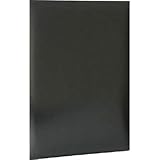 ナカバヤシ:ナカバヤシ 証書ファイル/レザー/A4/黒 FSL-A4D 型式:FSL-A4D