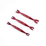 赤 3本 セット ターン バックル レンチ 3.0/4.0mm、4.5/5.0mm、5.5/7.0mm