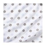 Luxe Blue Dot Fitted Sheet by KidsLine