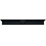 Buildersエッジ060020973010 73 5 / 8 " x 9 "クラシックDentilウィンドウヘッダー010、Musketブラウン