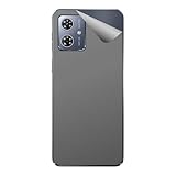 PDA工房 スキンシール moto g64 5G / moto g64y 5G (スペースブラック/シルバーブルーモデル) 対応 【マット・グレーアルミ】