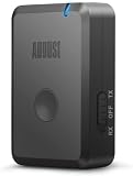 Bluetooth受信機＆送信機 オーディオトランスミッター&レシーバー - August MR260B-一台二役 aptX-LL対応 3.5mm 小型軽量 iPhone/iPad/iPod/ MP3/MP4/TV A2DP&AVRCP対応 ブラック